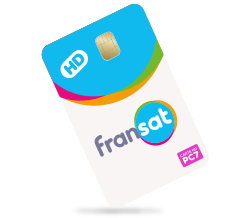 CARTE FRANSAT HD PC7 4 ANS