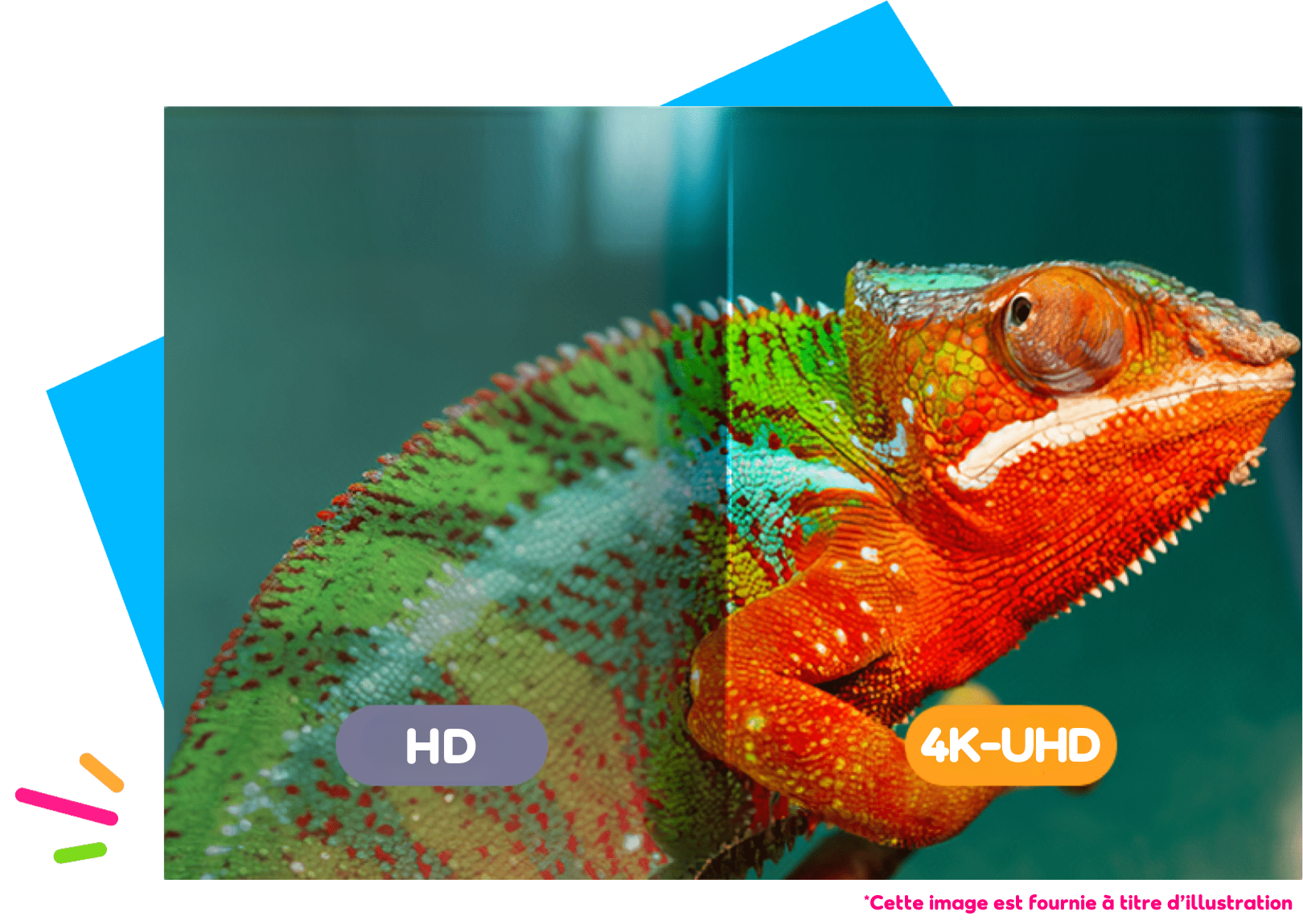 Offrez-vous une image et un son d’exception en 4K-UHD